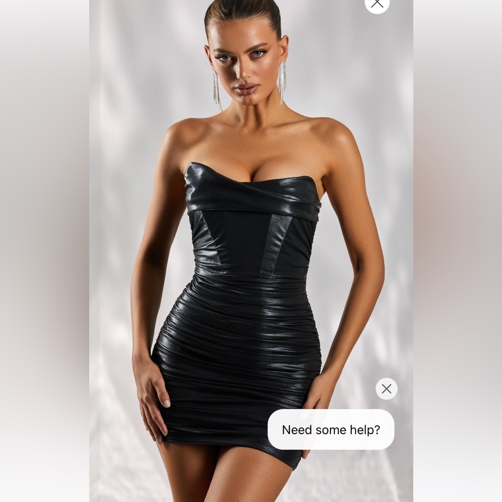 Black oh Polly dress size US 4